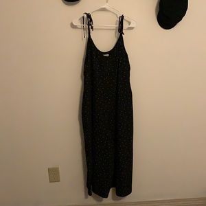Dotted wide leg jumper